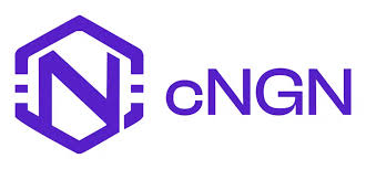 cNGN logo + text for Roqqu Lists Africa and Nigeria's First Regulated Stablecoin, cNGN article