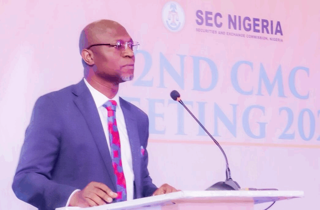 SEC Nigeria DG, Dr. Emomotimi Agama