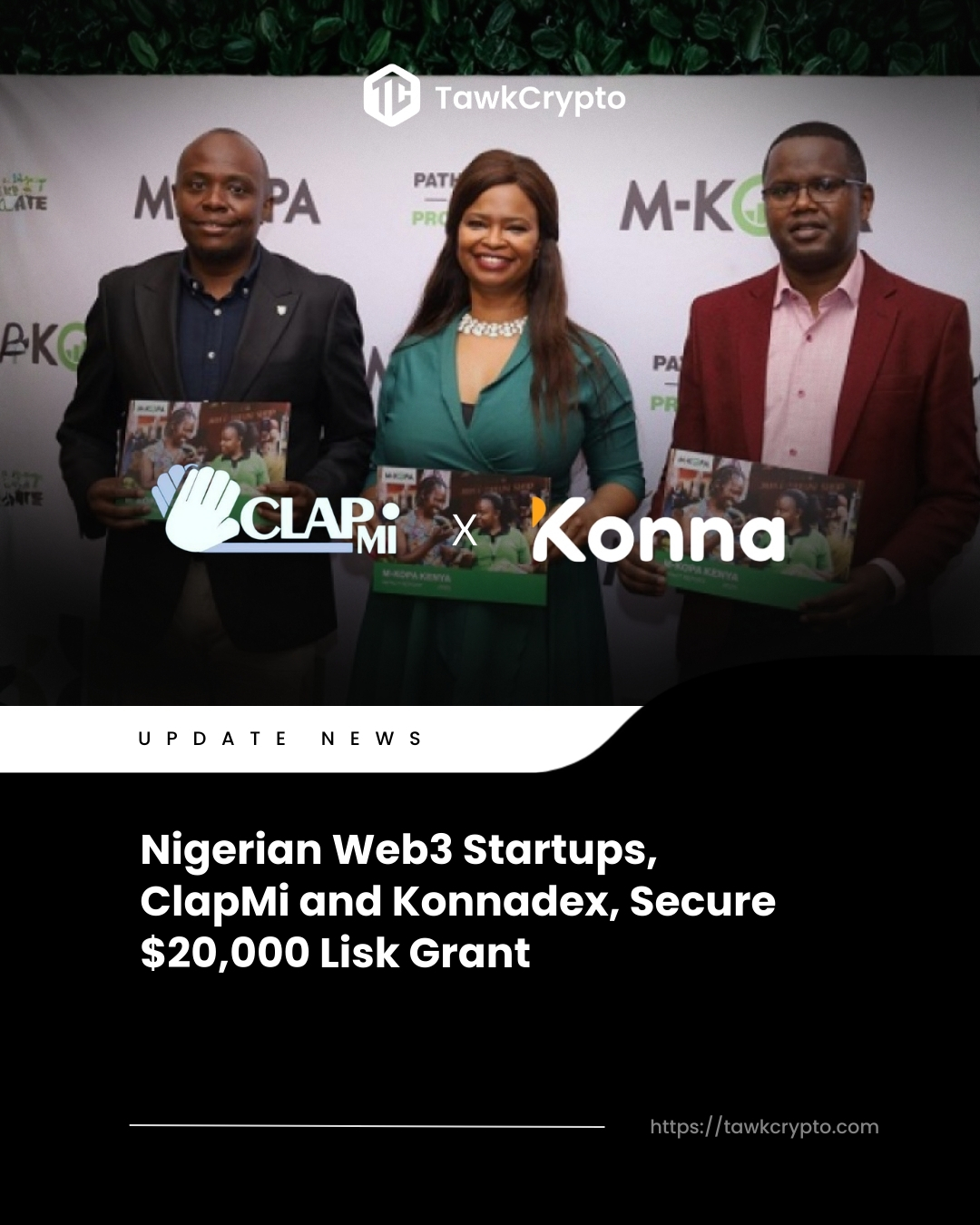 Nigerian Web3 Startups, ClapMi and Konnadex, Secure $20,000 Lisk Grant